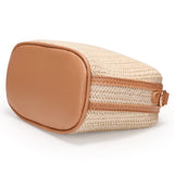 Women's Straw Woven Cross-Body Bag Summer Shoulder Bag