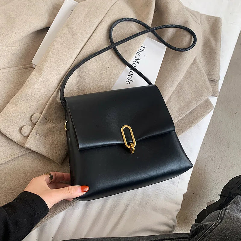 Women's Temperament Square Bag Winter All-match Handbags Female