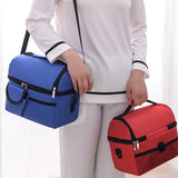 Large-Capacity Thermal Lunch Bag Waterproof Tote Box