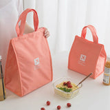 Thermal Lunch Box Bag Portable Kids School Fresh Food Men's Cooler Bento Pouch