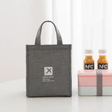 Thermal Lunch Box Bag Portable Kids School Fresh Food Men's Cooler Bento Pouch