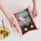 Thermal Lunch Box Bag Portable Kids School Fresh Food Men's Cooler Bento Pouch
