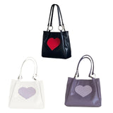 Women's Heart Top Handle Satchel Bag Shoulder Bags PU Handbags