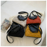 Nylon Shoulder Crossbody Bag for Women High Chain Handbag