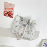 Flower Handbag Large Capacity Tote Bag Women's Shoulder Bag