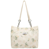 Flower Handbag Large Capacity Tote Bag Women's Shoulder Bag