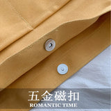 Canvas Crossbody Bag Harajuku Style Schoolbag Handbag