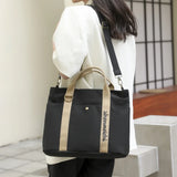 Canvas Tote Bag Large Capacity Handbag Casual Shoulder Messenger Travel Shopping