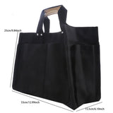 Canvas Tote Bag Large Capacity Shoulder Shopper Handbag