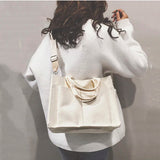 Canvas Tote Bag Large Capacity Shopping Crossbody Shoulder Handbag