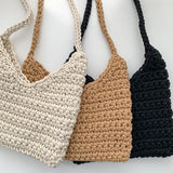 Women's Knitting Tote Bag Autumn Winter Handbag