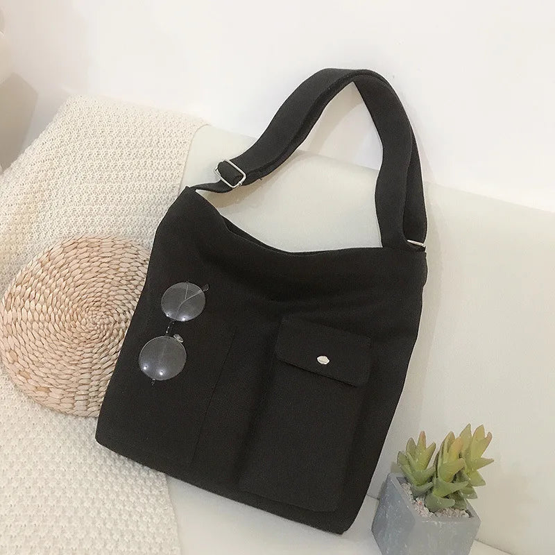 Large Capacity Women's Canvas Tote Bag Handbags