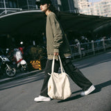 Canvas Tote Bag Shopper Large Capacity Women Handbag Spring Shoulder Bags