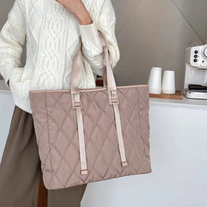 Women's Tote Bags Autumn Winter Lady Shoulder Bag High Nylon Handbags