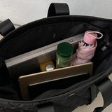 Women's Tote Bags Autumn Winter Lady Shoulder Bag High Nylon Handbags