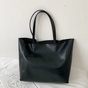 Large Capacity Women's Tote Bag Casual One-shoulder Handbag Shopping Bag