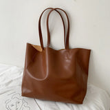 Large Capacity Women's Tote Bag Casual One-shoulder Handbag Shopping Bag