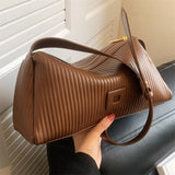 Women's PU Leather Crossbody Bag Messenger Style Handbag