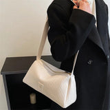 Women's PU Leather Crossbody Bag Messenger Style Handbag
