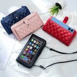 Women's Leather Crossbody Phone Bag