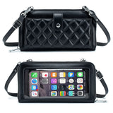 Women's Leather Crossbody Phone Bag