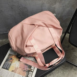 Women's Training Gym Bag Fitness Outdoor Sports Travel Handbag Shoulder