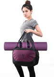 Women's Yoga Mat Backpack Sports Bag Messenger Shoulder Bag