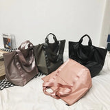 Large Capacity Shoulder Bag Men's Handbags Solid Female Fitness Sport Multifunct