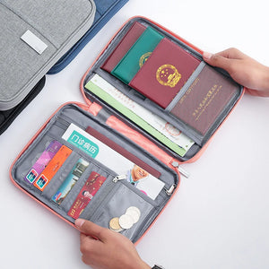 Waterproof Family Passport Holder Organizer Case