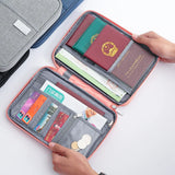 Waterproof Family Passport Holder Organizer Case