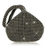 Glitter Triangle Handbag Purse Clutch Evening Bag for Party Prom