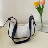 Women's Underarm Bag Summer Handbag Solid Fashionable Temperament Shoulder Bags