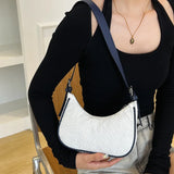 Women's Underarm Bag Summer Handbag Solid Fashionable Temperament Shoulder Bags