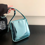 Women's Brightening Leather Shoulder Bag