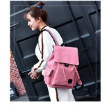 Women's USB Charging Laptop Backpacks Ladies School Bags Casual Backpack
