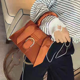Women's Velvet Messenger Bag with Bow, Casual Solid Retro Handbag