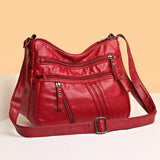 Vintage Soft Leather Shoulder Bag
