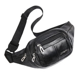 Waist Bag Retro Crossbody Pack PU Fanny Packs College Wind Chest Bags