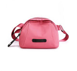 Women's Waist Bag Solid Oxford Cloth Shell Bag Light One Shoulder Messenger Bag