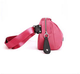 Women's Waist Bag Solid Oxford Cloth Shell Bag Light One Shoulder Messenger Bag