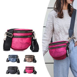 Camouflage Waterproof Nylon Waist Bag for Women