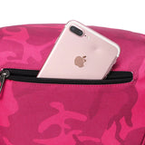 Camouflage Waterproof Nylon Waist Bag for Women