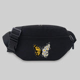 Butterfly Series Waist Bag Crossbody Messenger Bag Travel Phone Purses