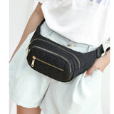 Women's Waist Bag Waterproof Belt Bag Crossbody Chest Fanny Pack