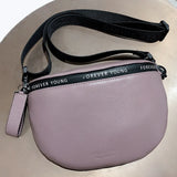 Women's Leather Waist Bag Shoulder Crossbody Pack Retro Chest Bag