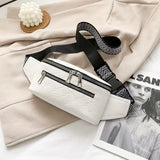 Women's Leather Waist Bag Fanny Pack Shoulder Crossbody Bag