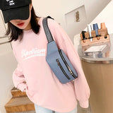 Women's Leather Waist Bag Fanny Pack Shoulder Crossbody Bag