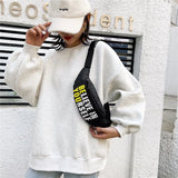 Women's Nylon Waist Bag Leisure Crossbody Chest Fanny Pack