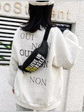 Women's Nylon Waist Bag Leisure Crossbody Chest Fanny Pack