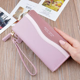 Women's Long Zipper Tassel Wallet Clutch Large Capacity Purse Phone Bag